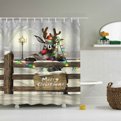 Gobestart 1PC Custom Merry Christmas Fabric Waterproof Bathroom Shower Curtain 59x71in
Gobestart 1PC Custom Merry Christmas Fabric Waterproof Bathroom Shower Curtain 59x71in