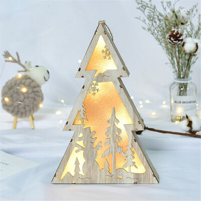〖Follure〗LED Light Wood House Cute Christmas Tree Ornaments Window Holiday Decoration
〖Follure〗LED Light Wood House Cute Christmas Tree Ornaments Window Holiday Decoration