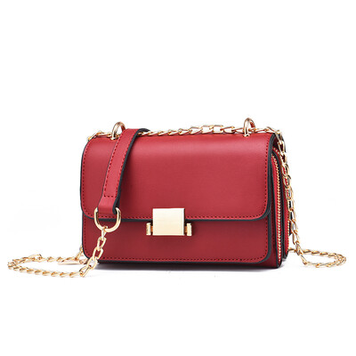 Women on the tide chain one shoulder simple Korean version of fashion oblique satchel 100 ins summe
Women on the tide chain one shoulder simple Korean version of fashion oblique satchel 100 ins summe