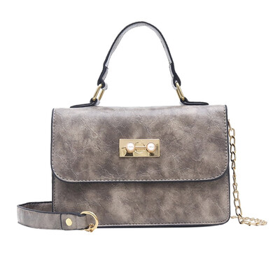 Women Retro Handbag Pearl Buckle Shoulder Messenger Bags Small Square Bag PU Leather Solid Crossbody Bag T2G
Women Retro Handbag Pearl Buckle Shoulder Messenger Bags Small Square Bag PU Leather Solid Crossbody Bag T2G