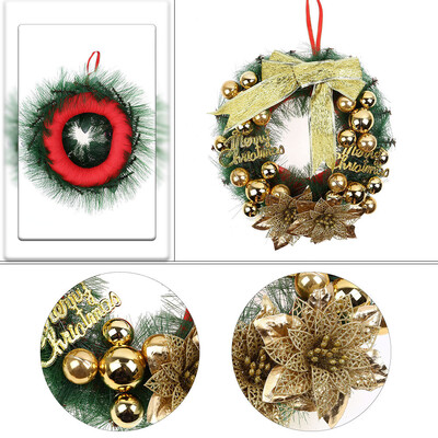 Tailored Christmas Wreath Decor For Xmas Party Door Wall Hanging Garland Ornament 30CM
Tailored Christmas Wreath Decor For Xmas Party Door Wall Hanging Garland Ornament 30CM