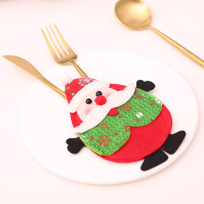 Tailored 1PC Xmas Decor Tableware Set Bag Holder Christmas Dinner Table Layout Supplies
Tailored 1PC Xmas Decor Tableware Set Bag Holder Christmas Dinner Table Layout Supplies