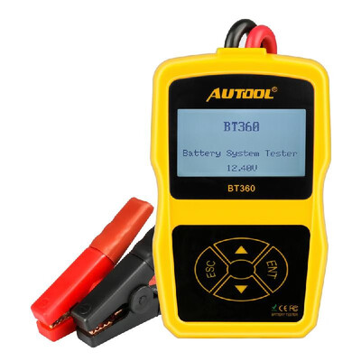 BT360 12V Car Battery Tester Digital Auto Test Analyzer CCA Scanner Vehicle Batteries Cranking Charging Diagnostic Tools
BT360 12V Car Battery Tester Digital Auto Test Analyzer CCA Scanner Vehicle Batteries Cranking Charging Diagnostic Tools