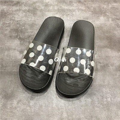 Polka dot transparent summer slippers for women wearing Joker students Korean version of sandals&slippers for women beach shoe
Polka dot transparent summer slippers for women wearing Joker students Korean version of sandals&slippers for women beach shoe