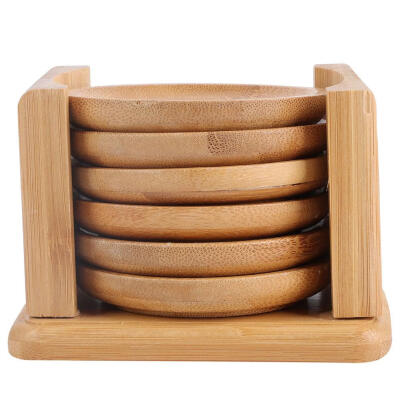 Greensen 6PCS Round Table Bamboo Drink Coasters Heat Resistant Mats Pads Table Accessories
Greensen 6PCS Round Table Bamboo Drink Coasters Heat Resistant Mats Pads Table Accessories