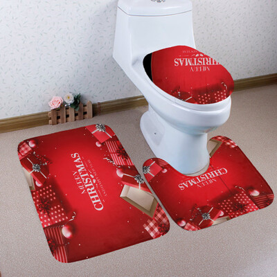 Tailored 3PCS Christmas Bathroom Non-Slip Pedestal Rug Lid Toilet Cover Bath Mat Set
Tailored 3PCS Christmas Bathroom Non-Slip Pedestal Rug Lid Toilet Cover Bath Mat Set