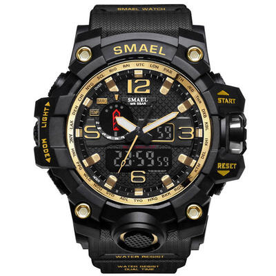 SMAEL Sport Watches For Men Waterproof Digital Watch LED Mens Wristwatch Clock Man 1545 Montre Homme Big Men Watches
SMAEL Sport Watches For Men Waterproof Digital Watch LED Mens Wristwatch Clock Man 1545 Montre Homme Big Men Watches