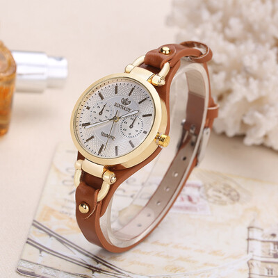 Hot supply student table rivet fine strap personality ladies fashion quartz watch female models
Hot supply student table rivet fine strap personality ladies fashion quartz watch female models