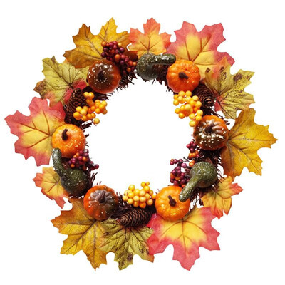 Artificial Wreath Garland Natural Halloween Pumpkins Shape Artificial Plants Wall Fence Realistic Fake Hanging Wreath Autumn Fall
Artificial Wreath Garland Natural Halloween Pumpkins Shape Artificial Plants Wall Fence Realistic Fake Hanging Wreath Autumn Fall