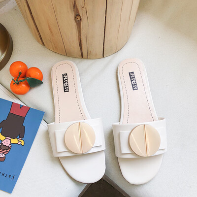 Slippers cute ins2019 summer new word sequined bow flat sandals Korean version of Joker beach shoes
Slippers cute ins2019 summer new word sequined bow flat sandals Korean version of Joker beach shoes