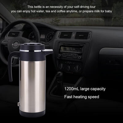 Greensen 1200ml 24V Travel Car Kettle Cigarette Lighter Socket Water Heater Bottle for Tea Coffee
Greensen 1200ml 24V Travel Car Kettle Cigarette Lighter Socket Water Heater Bottle for Tea Coffee
