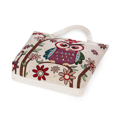 New Women Canvas Handbag Animal Floral Embroidery Jacquard Shoulder Bag Large Capacity Casual Shopping Bag Tote
New Women Canvas Handbag Animal Floral Embroidery Jacquard Shoulder Bag Large Capacity Casual Shopping Bag Tote