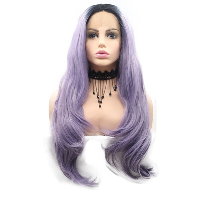 Amazing Star Lace Frontal Wigs Long Natural Wave Purple Color Heat Resistant Fiber Synthetic Hair For Fashion Women
Amazing Star Lace Frontal Wigs Long Natural Wave Purple Color Heat Resistant Fiber Synthetic Hair For Fashion Women