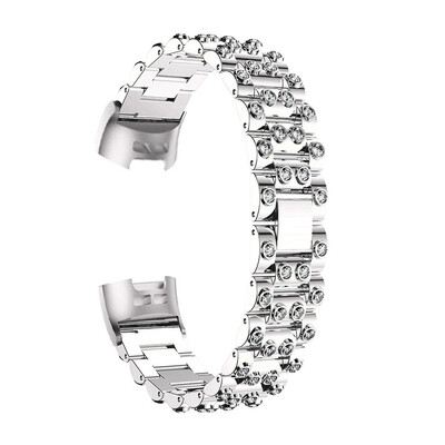 〖Follure〗Stainless Steel Crystal Bracelet Smart Watch Band Strap For Fitbit Charge 3
〖Follure〗Stainless Steel Crystal Bracelet Smart Watch Band Strap For Fitbit Charge 3