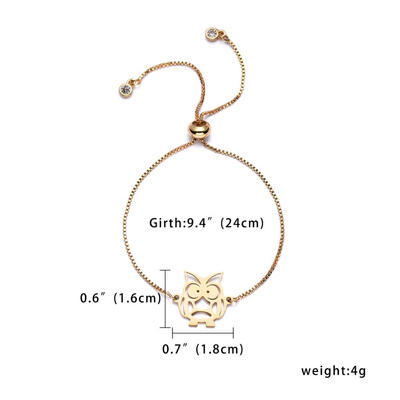 Hot Sale Fashion Women Jewelry Cross Owl Dragonfly Animal Pendant Stainless Steel Bracelet Female Bead Chain Charm Bracelet
Hot Sale Fashion Women Jewelry Cross Owl Dragonfly Animal Pendant Stainless Steel Bracelet Female Bead Chain Charm Bracelet