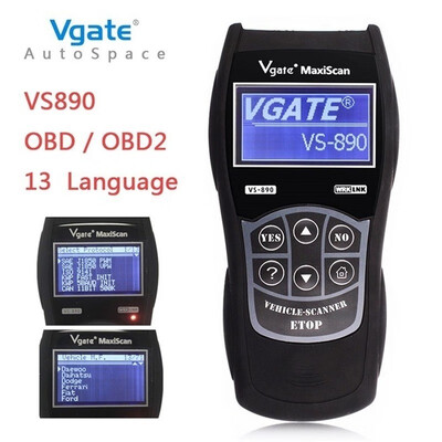 OBD2 Automotive Scanner Maxiscan Vgate VS890 Fault Code Reader EOBD JOBD CAN-BUS Multi-language Scanner for Car Diagnostics
OBD2 Automotive Scanner Maxiscan Vgate VS890 Fault Code Reader EOBD JOBD CAN-BUS Multi-language Scanner for Car Diagnostics