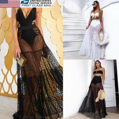 US STOCK Lady Elastic High Waist Three Layer Skirts Tulle Mesh Long Skirt Summer
US STOCK Lady Elastic High Waist Three Layer Skirts Tulle Mesh Long Skirt Summer