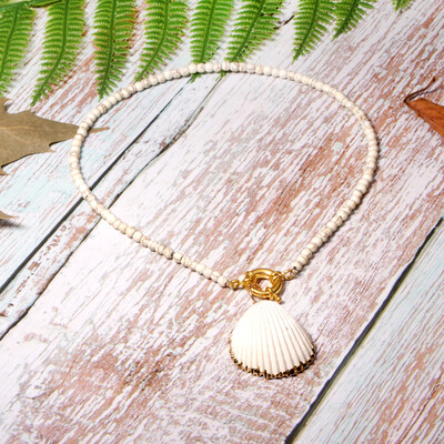 Colorful Seed Beads Choker for Women Fashion Trendy Gold Bohemian Summer pearl Chic Bib Collier Femme Cowrie Shell Necklace 2019
Colorful Seed Beads Choker for Women Fashion Trendy Gold Bohemian Summer pearl Chic Bib Collier Femme Cowrie Shell Necklace 2019