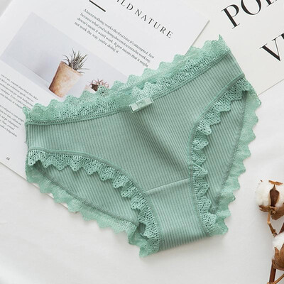 Women Solid Color Panties Breathable Thread Cotton Mid Rise Lace Trim Bowknot Comfortable Briefs Underwear Lingerie
Women Solid Color Panties Breathable Thread Cotton Mid Rise Lace Trim Bowknot Comfortable Briefs Underwear Lingerie