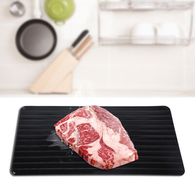 Practical Kitchen Cooking Tool Meat Food Defrosting Tray Fast Safe Thawing Metal Plate Thaw Tray Meat Thawing Tray
Practical Kitchen Cooking Tool Meat Food Defrosting Tray Fast Safe Thawing Metal Plate Thaw Tray Meat Thawing Tray