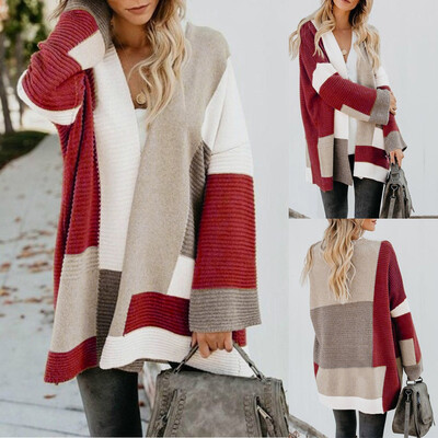 Toponeto Women Ladies Winter long Sleeve Casual Loose Knitted Sweater Jumper Coat Tops
Toponeto Women Ladies Winter long Sleeve Casual Loose Knitted Sweater Jumper Coat Tops