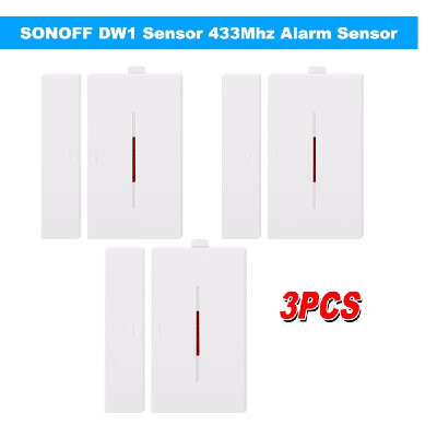 5PCS SONOFF DW1 Sensor 433Mhz Door Window Alarm Sensor Wireless Automation Anti-Theft Alarm Compatible With RF Bridge For Smart Ho
5PCS SONOFF DW1 Sensor 433Mhz Door Window Alarm Sensor Wireless Automation Anti-Theft Alarm Compatible With RF Bridge For Smart Ho