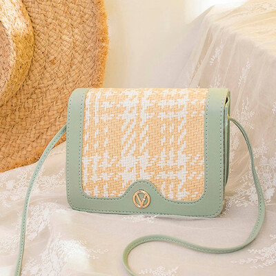 Tailored Women Straw Patchwork Color Small Backpack Shoulder Bag Small Bag Messenger Bag
Tailored Women Straw Patchwork Color Small Backpack Shoulder Bag Small Bag Messenger Bag