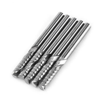 Greensen 5pcs 3175mm18" Shank Single Flute End Mill Milling Cutter Tungsten Carbide Tool CNC Bit
Greensen 5pcs 3175mm18" Shank Single Flute End Mill Milling Cutter Tungsten Carbide Tool CNC Bit