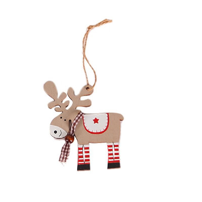 New Christmas Ornaments Wooden elk pendant Xmas Tree Tags Embellishments Crafts Decor for Christmas Tree Holiday Decorations
New Christmas Ornaments Wooden elk pendant Xmas Tree Tags Embellishments Crafts Decor for Christmas Tree Holiday Decorations