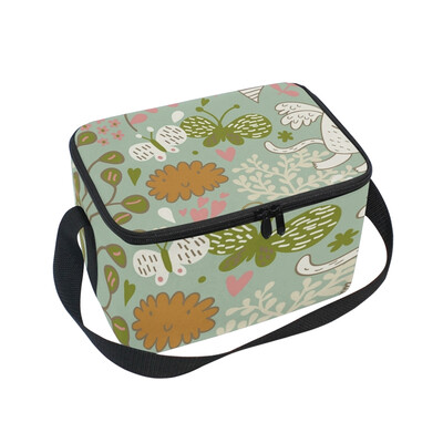 ALAZA Lunch Box Insulated Flowers And Bird Lunch Bag Large Cooler Tote Bagfor Men Women
ALAZA Lunch Box Insulated Flowers And Bird Lunch Bag Large Cooler Tote Bagfor Men Women