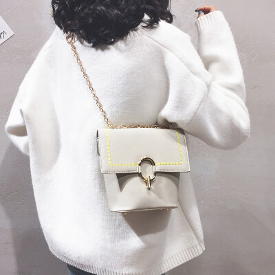 Senior sense small bag female 2019 new Korean version of the fashion matte texture wild chain shoulder slung bucket bag
Senior sense small bag female 2019 new Korean version of the fashion matte texture wild chain shoulder slung bucket bag