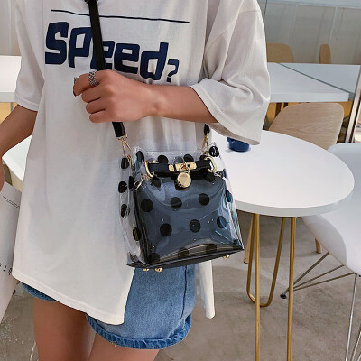 Summer transparent girl jelly bag female 2019 new Korean version of the wild single shoulder slung fashion chain sub-package
Summer transparent girl jelly bag female 2019 new Korean version of the wild single shoulder slung fashion chain sub-package