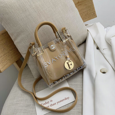 Jelly transparent bag female summer bucket mother bag new 2019 foreign style portable messenger bag fashion shoulder bag
Jelly transparent bag female summer bucket mother bag new 2019 foreign style portable messenger bag fashion shoulder bag