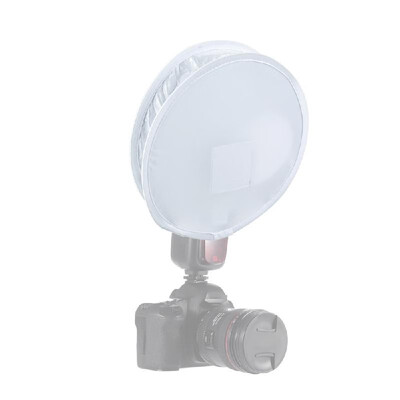 Multifunctional 12in Mini Portable Round On-camera Flash Diffuser Easy-fold Design Softbox for Flash Speedlite
Multifunctional 12in Mini Portable Round On-camera Flash Diffuser Easy-fold Design Softbox for Flash Speedlite