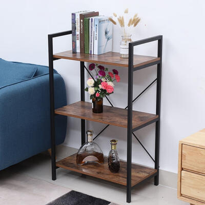 Greensen 3-Tier Vintage Storage Rack Shelf Bookshelf Home Office Iron Frame Holder Room Organizer
Greensen 3-Tier Vintage Storage Rack Shelf Bookshelf Home Office Iron Frame Holder Room Organizer
