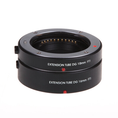 Macro AF Auto Focus Extension DG Tube 10mm 16mm Set Ring Metal Mount for M43 Mount Olympus E-P1 E-P2 E-PL1 E-PL2 Panasonic G1GF1
Macro AF Auto Focus Extension DG Tube 10mm 16mm Set Ring Metal Mount for M43 Mount Olympus E-P1 E-P2 E-PL1 E-PL2 Panasonic G1GF1
