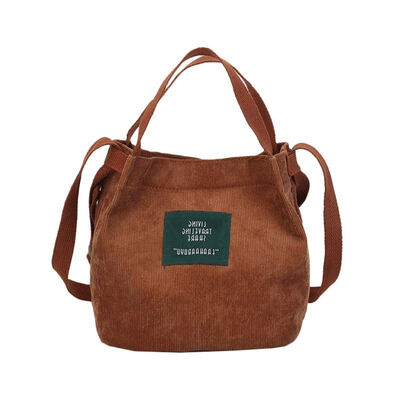 2019 Brand Designer Handbags Fashion Corduroy Shoulder Bags Soft Letter Print Reusable Shopping Bags Top Quality Travel Bags
2019 Brand Designer Handbags Fashion Corduroy Shoulder Bags Soft Letter Print Reusable Shopping Bags Top Quality Travel Bags