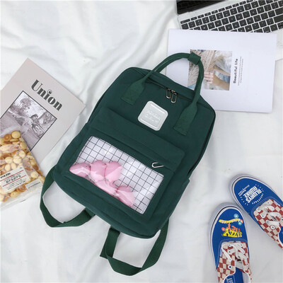 Insfeng schoolbag female Korean version of high school middle school middle school Qingxin junior high school girls Japanese tr
Insfeng schoolbag female Korean version of high school middle school middle school Qingxin junior high school girls Japanese tr