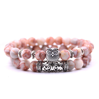 Natural Stone Owl Bracelets Bangles Charm Bracelet Set For Women Men Bracelet Jewelry
Natural Stone Owl Bracelets Bangles Charm Bracelet Set For Women Men Bracelet Jewelry