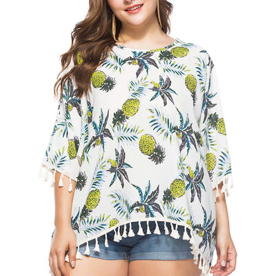 Starmoon Women Swimsuit Beach Cover Up Shirt Plus Size Bathing Suit Pinted Blouse Tops
Starmoon Women Swimsuit Beach Cover Up Shirt Plus Size Bathing Suit Pinted Blouse Tops