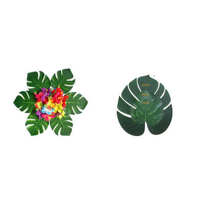 54PCS36PCS Tropical Palm Turtle Shell Leaves Artificial Leaf Lifelike Hibiscus Flowers Petals Birthday Party Decoration
54PCS36PCS Tropical Palm Turtle Shell Leaves Artificial Leaf Lifelike Hibiscus Flowers Petals Birthday Party Decoration