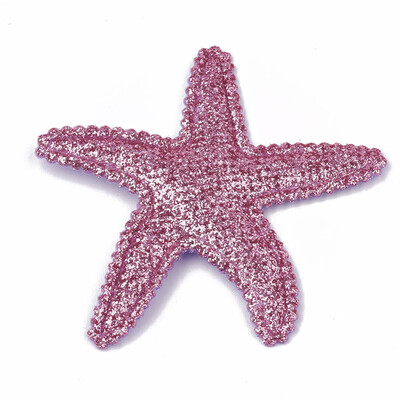 Glitter PU Patches with Non Woven Fabric Back&Sponge Inside Starfish Violet 51x60x3mm
Glitter PU Patches with Non Woven Fabric Back&Sponge Inside Starfish Violet 51x60x3mm