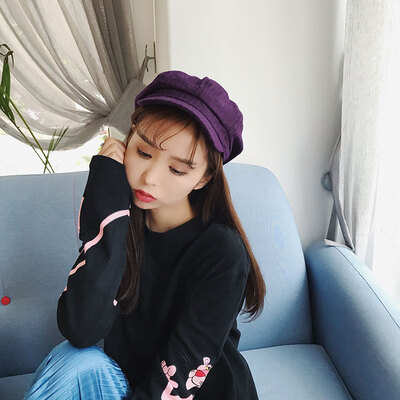 New outdoor ladies hat fashion Korean version of pure octagonal hat autumn&winter painter Hat Beret wholesale
New outdoor ladies hat fashion Korean version of pure octagonal hat autumn&winter painter Hat Beret wholesale