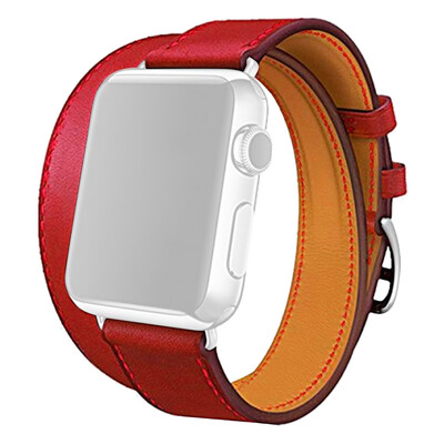 〖Follure〗Double Leather Wristband Bracelet Replacement Strap For Apple Watch 1234 4244mm
〖Follure〗Double Leather Wristband Bracelet Replacement Strap For Apple Watch 1234 4244mm
