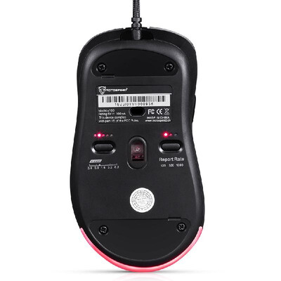 Motospeed V100 Professional USB Wired Gaming Mouse Esport Game Mice 6200DPI RGB Light for PC LaptopGrey
Motospeed V100 Professional USB Wired Gaming Mouse Esport Game Mice 6200DPI RGB Light for PC LaptopGrey