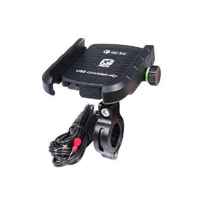 Motorcycle Bicycle Phone Holder Handlebar Clip Stand Bike Stand Aluminum Mount Motobike QC30 Fast Charging Bracket 360 Rotating G
Motorcycle Bicycle Phone Holder Handlebar Clip Stand Bike Stand Aluminum Mount Motobike QC30 Fast Charging Bracket 360 Rotating G