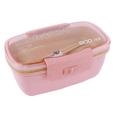 Double-layer Wheat Straw Microwave Sealed Lunch Box with Spoon Chopsticks Gift Home Garden Supplies
Double-layer Wheat Straw Microwave Sealed Lunch Box with Spoon Chopsticks Gift Home Garden Supplies