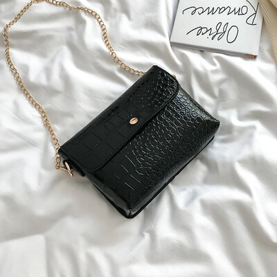 Tailored Women Retro Pure Color Alligator Leather Shoulder Messenger Bag Chain Crossbody Bags
Tailored Women Retro Pure Color Alligator Leather Shoulder Messenger Bag Chain Crossbody Bags