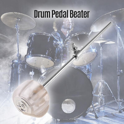 Drum Kick Pedal Beater Wool Felt Hammer Head&Stainless Steel Handle Percussion Instrument Accessory for Base Drum White
Drum Kick Pedal Beater Wool Felt Hammer Head&Stainless Steel Handle Percussion Instrument Accessory for Base Drum White