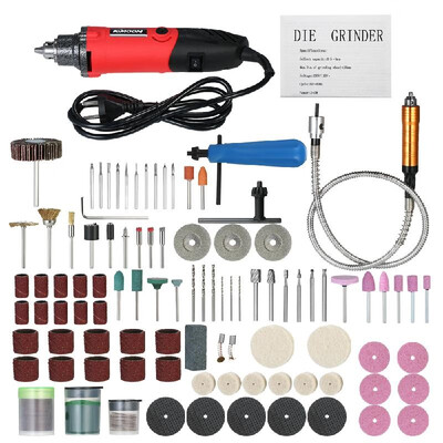 KKmoon Multi-functional Professional Electric Grinder Set 6-Speed Variable Speed Electric Drill Grinding Rotary Tool with 150pcs A
KKmoon Multi-functional Professional Electric Grinder Set 6-Speed Variable Speed Electric Drill Grinding Rotary Tool with 150pcs A